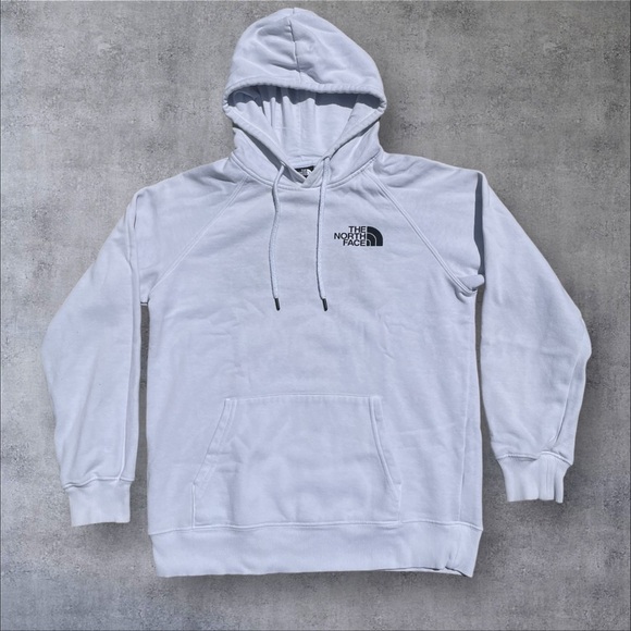 White The North Face hoodie (S) - Picture 4 of 6